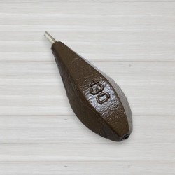 Грузило для лову риби, Горизонт, фарбоване, інлайн, 130г